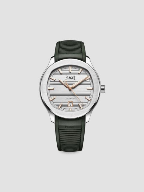 Piaget Women's Polo Stainless Steel & Rubber Strap Watch/42MM - Steel