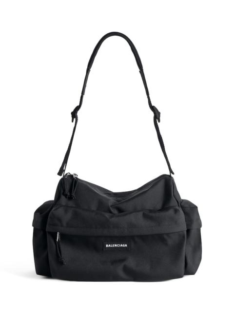 BALENCIAGA Men's Explorer Multipocket Weekender Small in Black