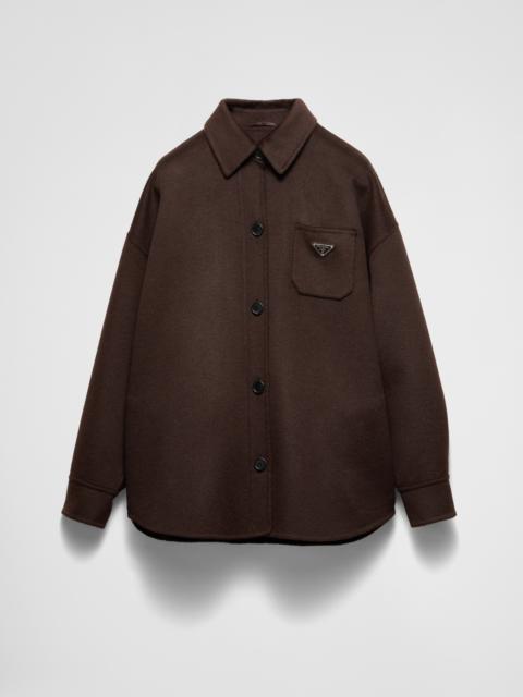 【プラダ・PRADA】Camel-hair anorak Prada Camel-hair anorak | REVERSIBLE