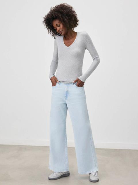 Splendid Valley Rib V-Neck