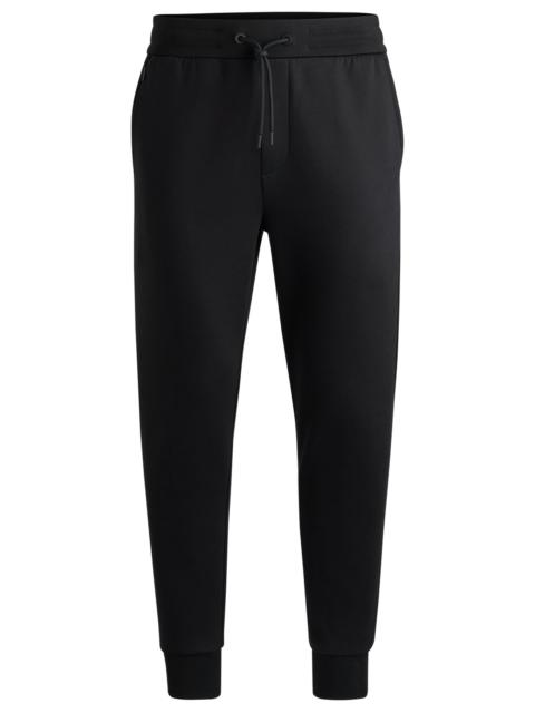 BOSS TRACKSUIT BOTTOMS WITH CONTRAST INSERT