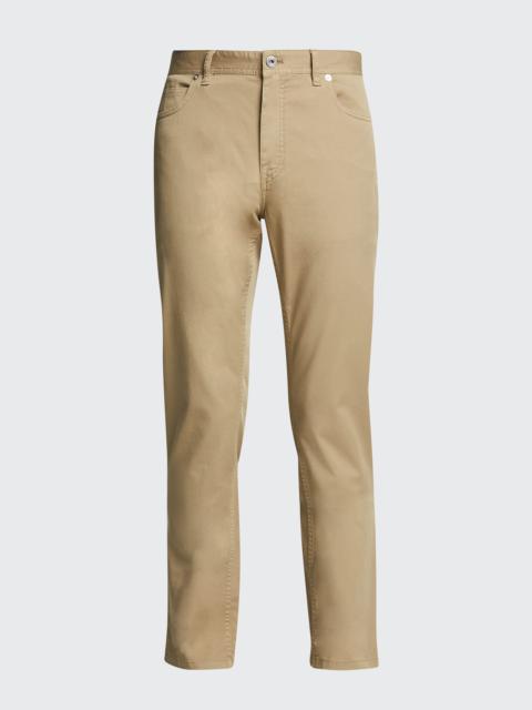 Brioni Men's Twill 5-Pocket Pants