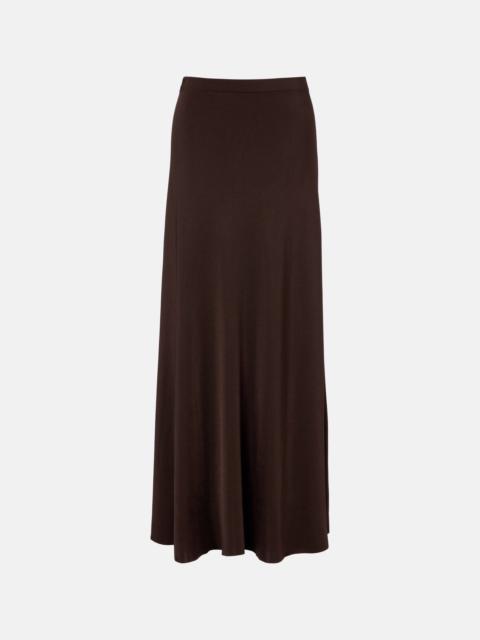 SAINT LAURENT Knitted maxi skirt