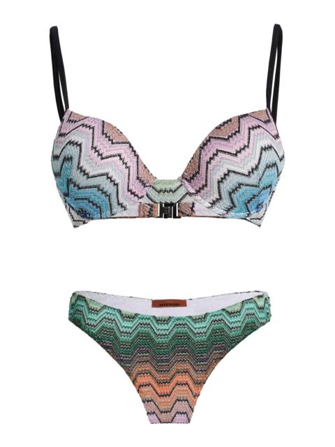 Missoni Knit Balconette Bikini blue