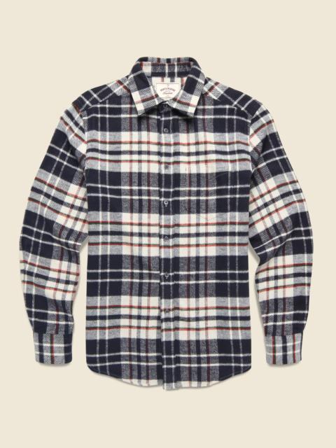 Portuguese Flannel Hillside Shirt - Black