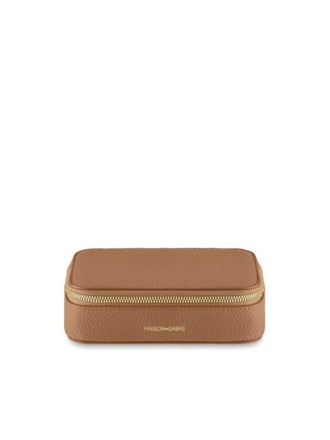 MAISON de SABRÉ Leather Jewellery Case