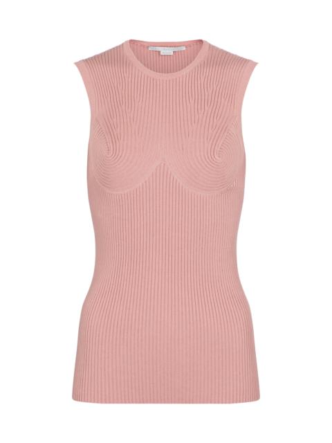Stella McCartney Cotton-blend tank top