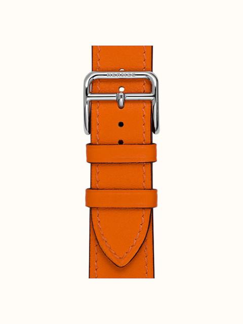 Hermès Heure H Watch Strap Single Tour, 26 x 26 mm, long