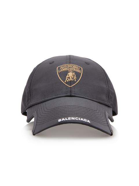 BALENCIAGA X Lambroghini Woven Baseball Cap black