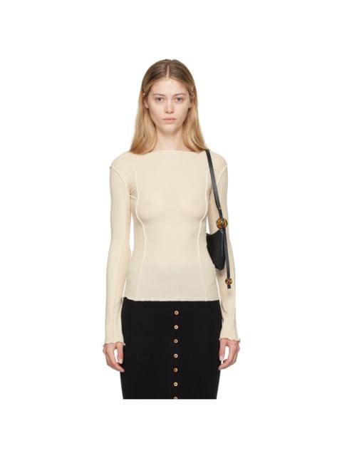 BASERANGE Off-White Omato Long Sleeve T-Shirt