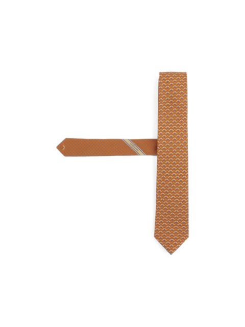 FERRAGAMO patterned silk tie