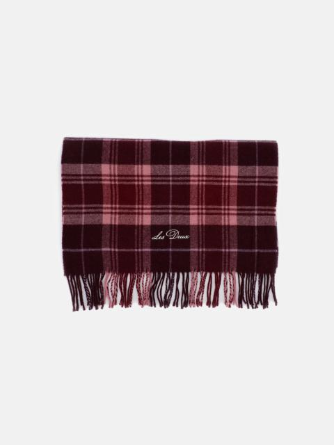 Les Deux Plaid scarf