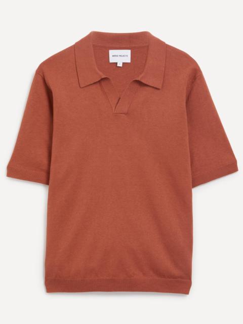 Leif Cotton Linen Polo Shirt