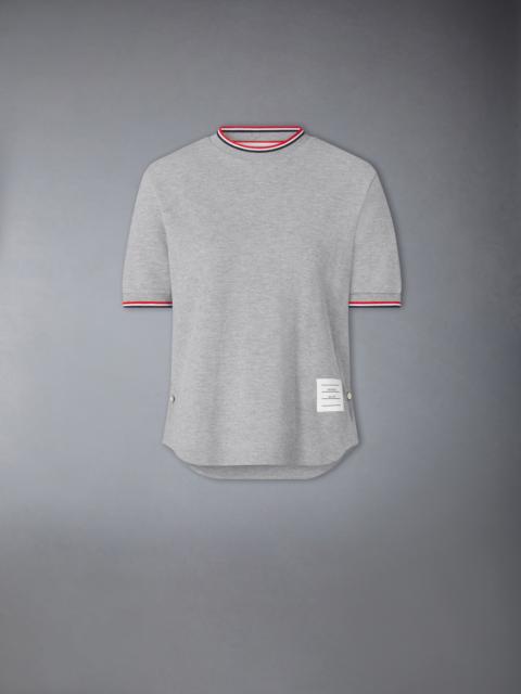Thom Browne PIQUE RWB TIPPING TEE