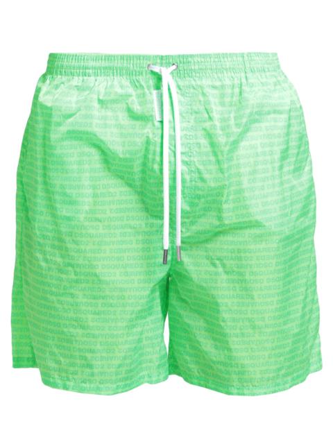 Acid green Men's Swim Shorts