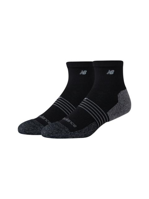 New Balance Unisex Pro Training Quarter Socks 2 Pack