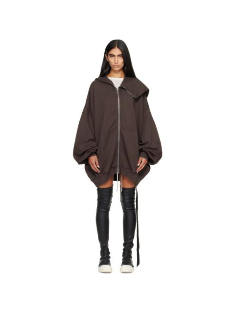 Rick Owens DRKSHDW Gray Tower Mountain Hun Hoodie