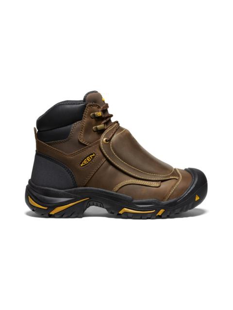 KEEN Men's Mt Vernon 6" MET Waterproof Boot (Steel Toe)