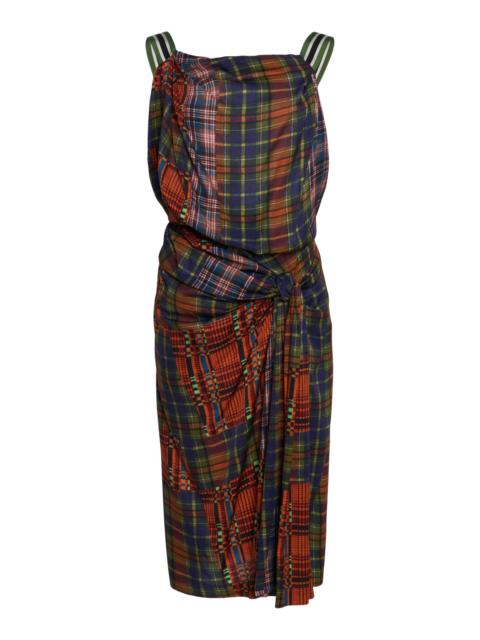 Dries Van Noten Daralyn Draped Midi Dress