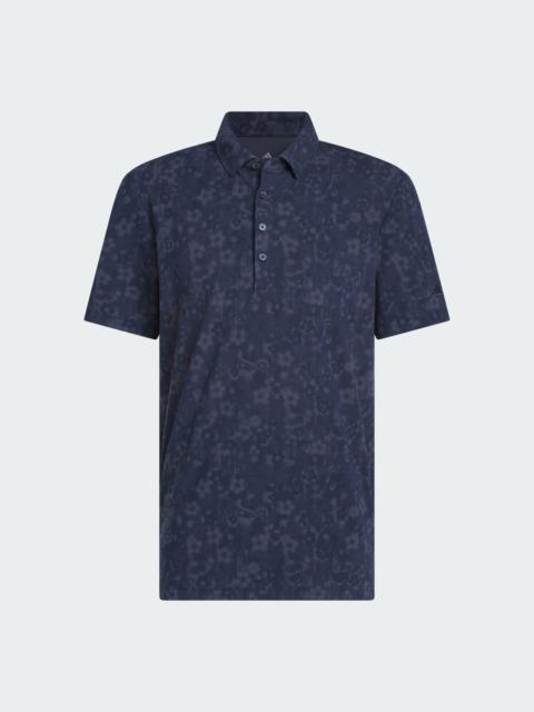 adidas ULTIMATE365+ CLIMACOOL BUTTERSPUN MIGHTY BLOSSOM PRINT POLO SHIRT