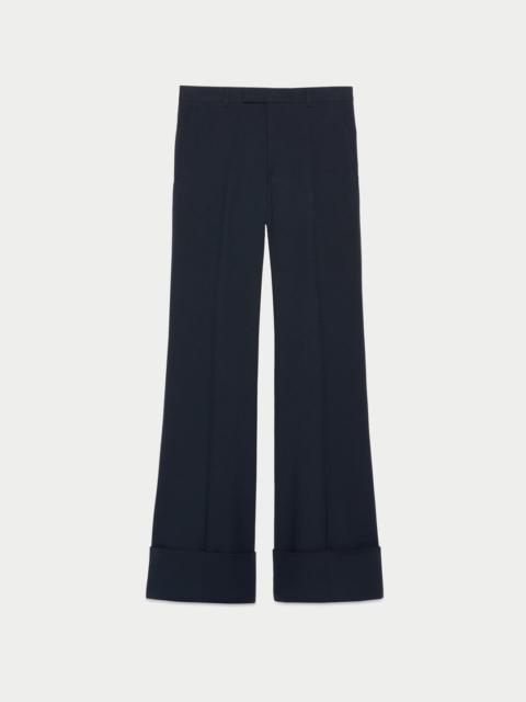 GUCCI Gucci HA HA HA drill flared pant