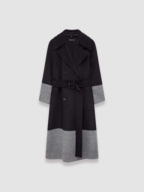 Reversible Double Face Colour Block Merton Coat