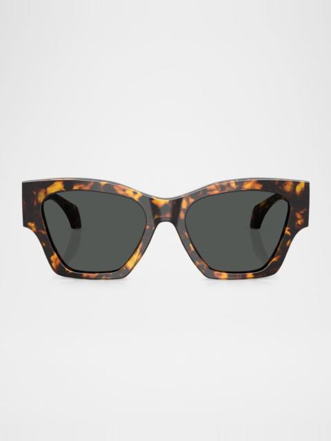 VERSACE VE4492U Square Logo-Print Sunglasses