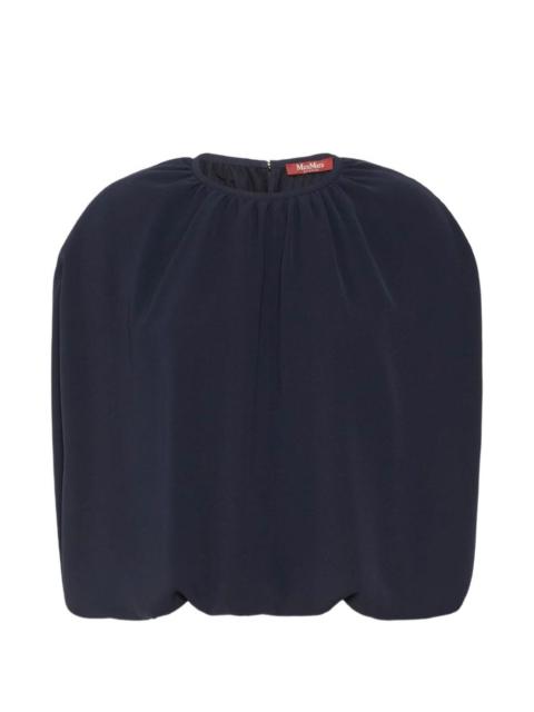Max Mara gathered blouse