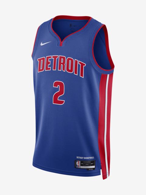 Detroit Pistons Icon Edition 2022/23 Nike Men's Dri-FIT NBA Swingman Jersey