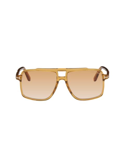 TOM FORD Yellow Kemp Sunglasses