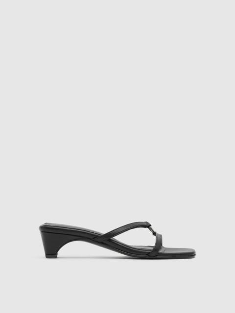 ST. AGNI Multi Strap Heel - Black