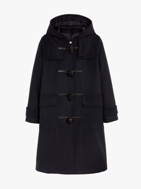 Mackintosh INVERALLAN NAVY WOOL & CASHMERE DUFFLE COAT | LM-1090BS