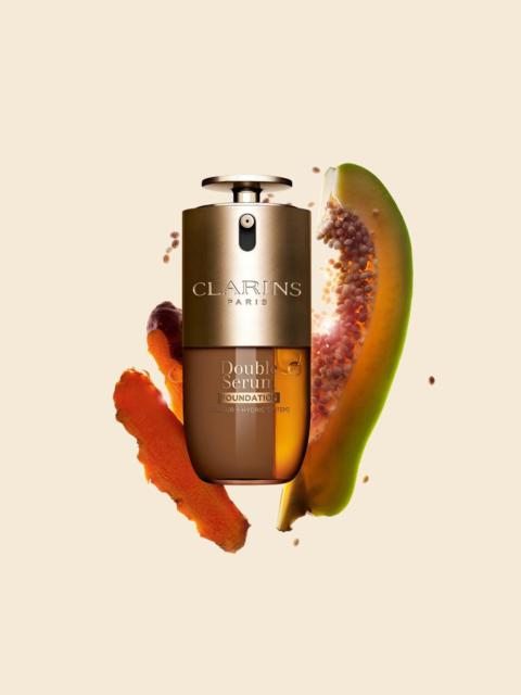 CLARINS DOUBLE SERUM® Foundation: Luminous Foundation with Skincare Benefits