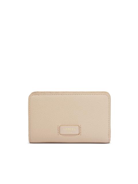 LANCEL Ninon leather compact wallet