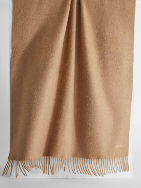 Max Mara TARTAN Camel-hair stole