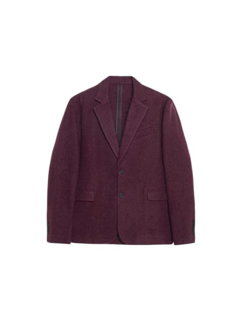 Stüssy Stussy Textured Wool Blazer Wine