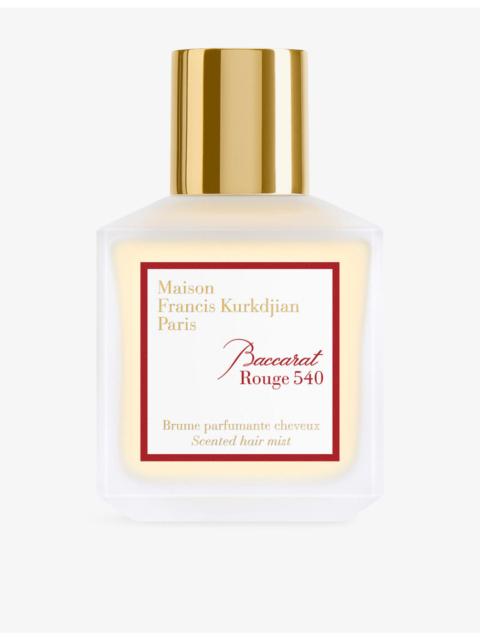 Maison Francis Kurkdjian Baccarat Rouge 540 scented hair mist 70ml