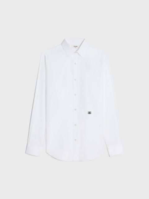 CELINE loose shirt in cotton poplin