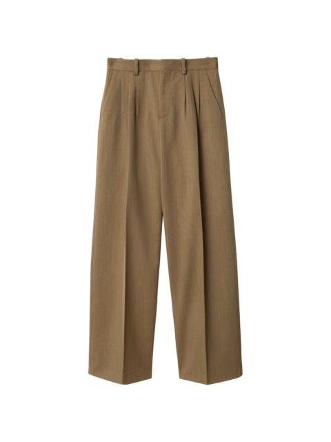 wool tailored trousers