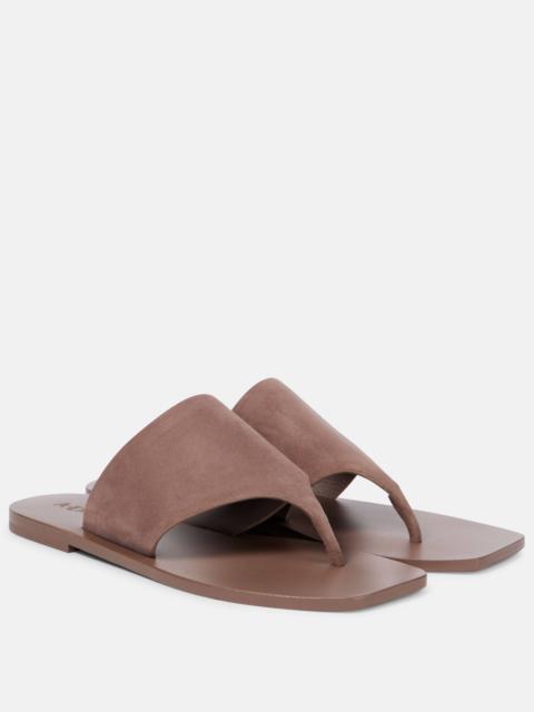 A.EMERY Paton suede slides