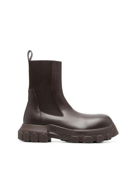 Edfu leather track boots