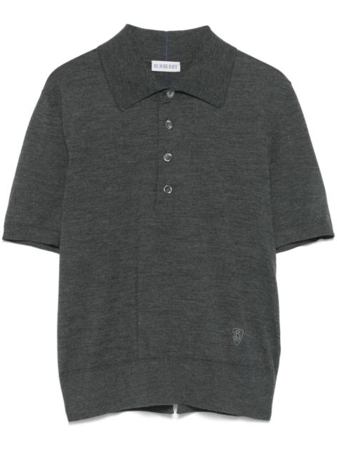 Burberry wool polo top