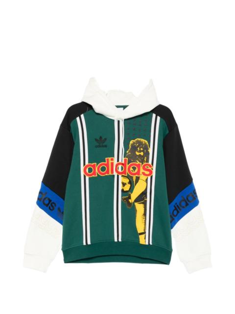 adidas graphic print hoodie