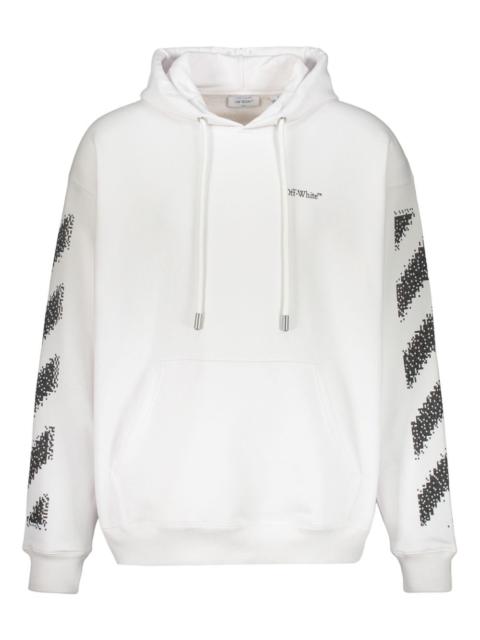 Off-White logo-print hoodie