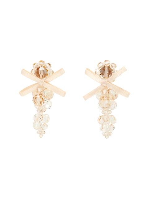 Simone Rocha Petite Bow Cluster Earrings