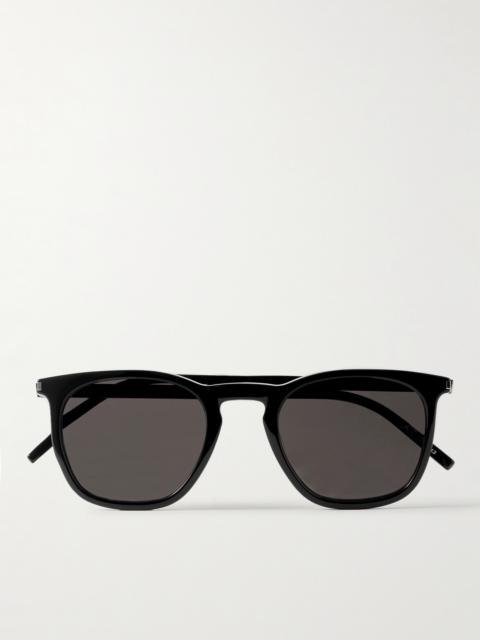 SAINT LAURENT D-Frame Recycled-Acetate Sunglasses
