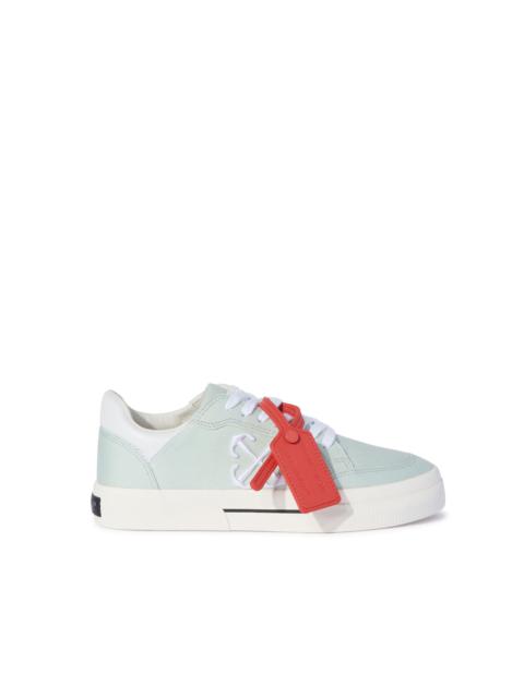 Off-White Light Blue/white Canvas Vulcanized