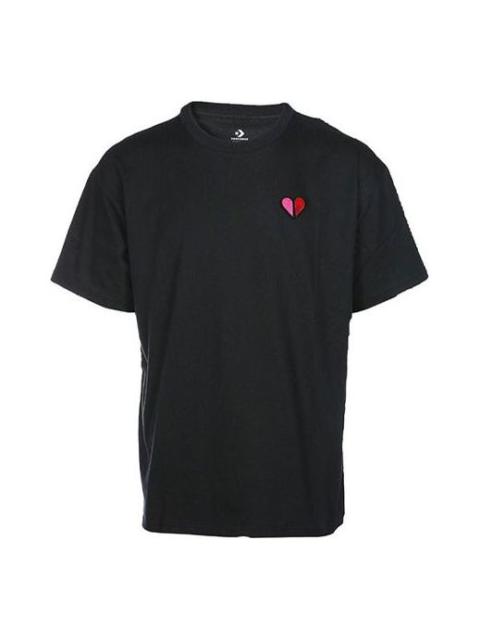 Converse Valentine's Day T-Shirt 'Black' 10021420-A01