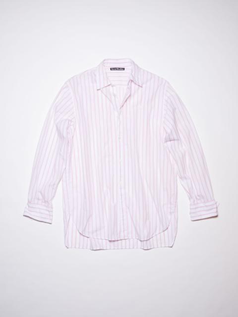 Long sleeve shirt - White/pink
