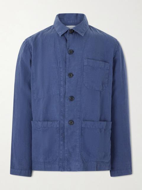 Hartford Perry Linen and Cotton-Blend Woven Jacket